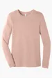 Bella + Canvas Unisex Heather CVC Long Sleeve Tee — view 46