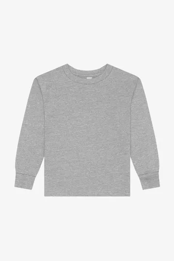 Bella + Canvas Toddler Jersey Long Sleeve Tee — view 3