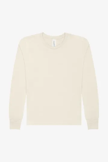 Bella + Canvas Youth Jersey Long Sleeve Tee — view 2