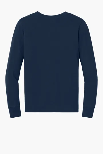 Bella + Canvas Youth Jersey Long Sleeve Tee — view 8