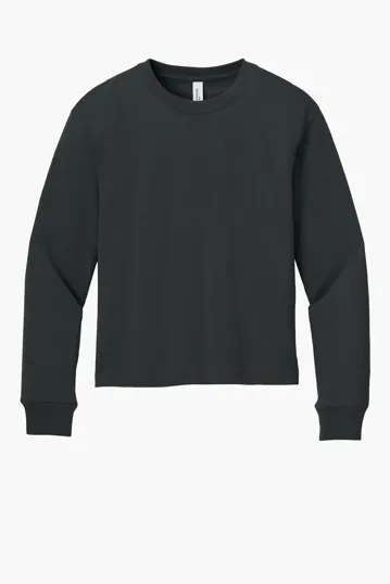 Bella + Canvas Youth Heavyweight Long Sleeve Tee — view 4