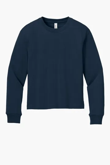 Bella + Canvas Youth Heavyweight Long Sleeve Tee — view 8