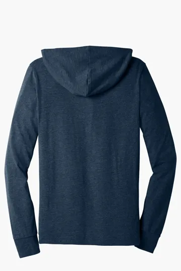 Bella + Canvas Unisex Jersey Long Sleeve Hoodie — view 6