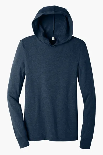 Bella + Canvas Unisex Jersey Long Sleeve Hoodie — view 4