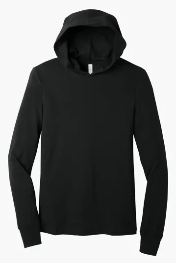 Bella + Canvas Unisex Jersey Long Sleeve Hoodie — view 9