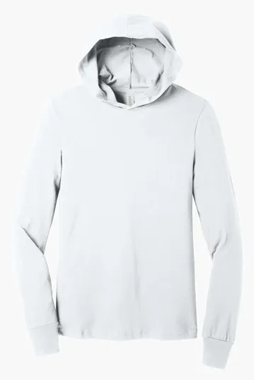 Bella + Canvas Unisex Jersey Long Sleeve Hoodie — view 10