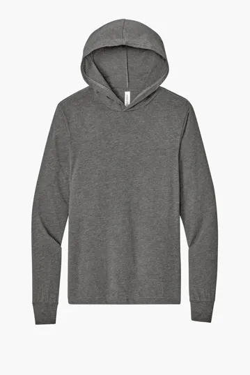Bella + Canvas Unisex Jersey Long Sleeve Hoodie — view 14