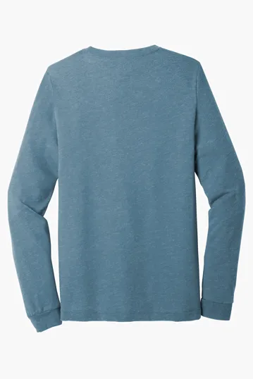 Bella + Canvas Unisex Triblend Long Sleeve Tee — view 8