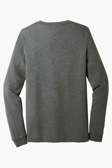 Bella + Canvas Unisex Triblend Long Sleeve Tee — view 9