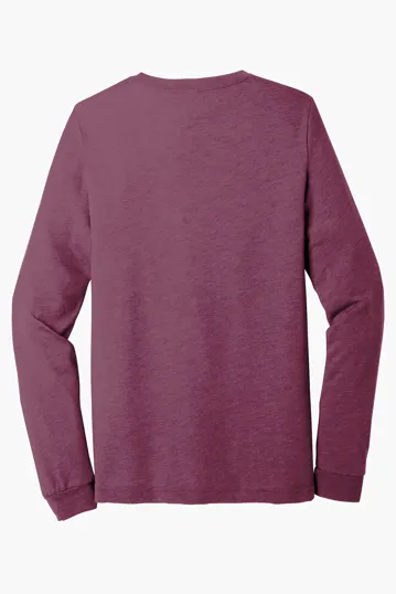 Bella + Canvas Unisex Triblend Long Sleeve Tee — view 10