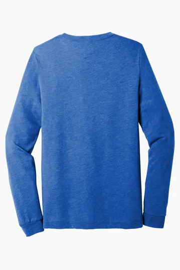 Bella + Canvas Unisex Triblend Long Sleeve Tee — view 13