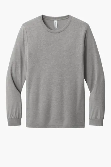 Bella + Canvas Unisex Triblend Long Sleeve Tee — view 18