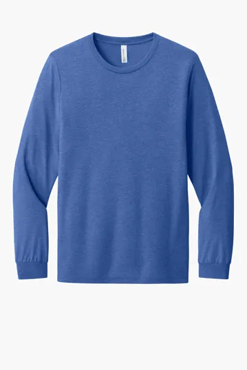Bella + Canvas Unisex Triblend Long Sleeve Tee — view 20