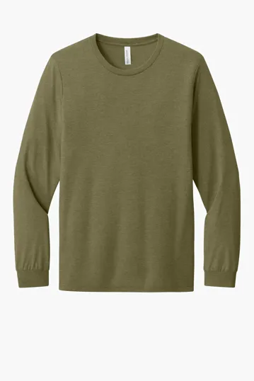 Bella + Canvas Unisex Triblend Long Sleeve Tee — view 23