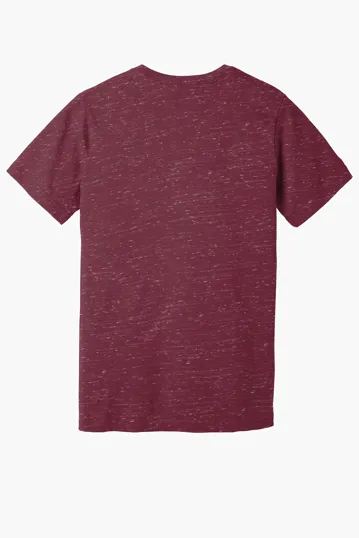 Bella + Canvas Unisex Textured Jersey V-Neck Tee — view 12