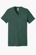 Bella + Canvas Unisex Textured Jersey V-Neck Tee — view 4