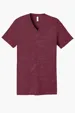 Bella + Canvas Unisex Textured Jersey V-Neck Tee — view 5