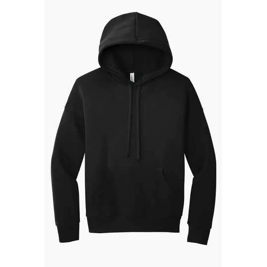 Bella + Canvas Unisex Sponge Fleece Pullover DTM Hoodie — view 2