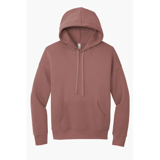 Bella + Canvas Unisex Sponge Fleece Pullover DTM Hoodie — view 6