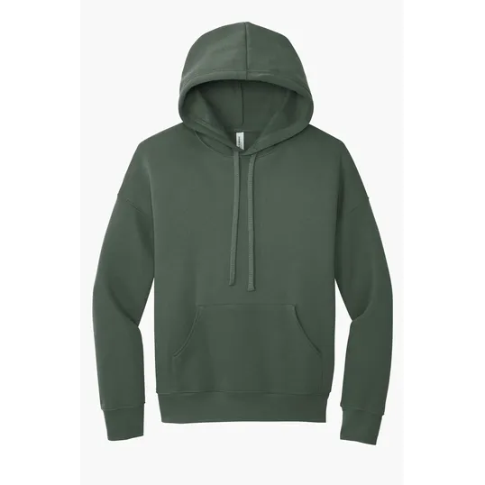 Bella + Canvas Unisex Sponge Fleece Pullover DTM Hoodie — view 7