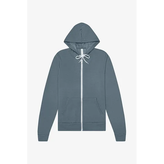 Bella + Canvas Unisex Sponge Fleece Full-Zip Hoodie — view 49