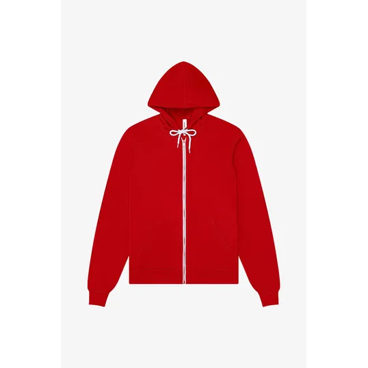 Bella + Canvas Unisex Sponge Fleece Full-Zip Hoodie — view 52