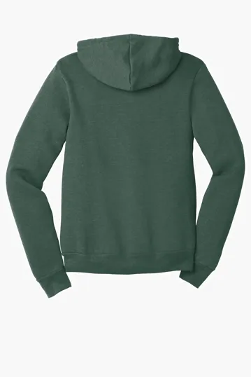 Bella + Canvas Unisex Sponge Fleece Full-Zip Hoodie — view 25