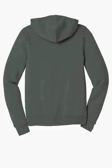 Bella + Canvas Unisex Sponge Fleece Full-Zip Hoodie — view 29