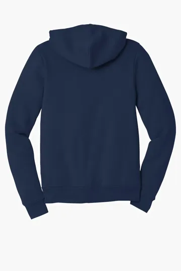 Bella + Canvas Unisex Sponge Fleece Full-Zip Hoodie — view 30