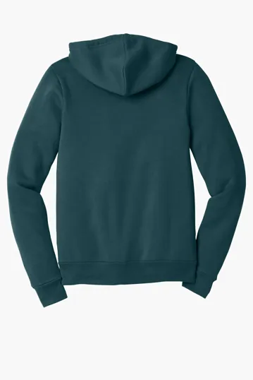 Bella + Canvas Unisex Sponge Fleece Full-Zip Hoodie — view 34