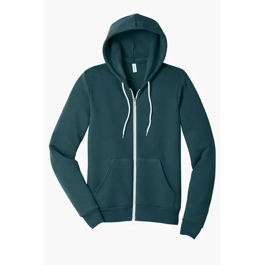 Bella + Canvas Unisex Sponge Fleece Full-Zip Hoodie — view 32