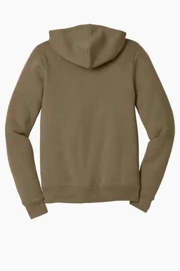 Bella + Canvas Unisex Sponge Fleece Full-Zip Hoodie — view 44