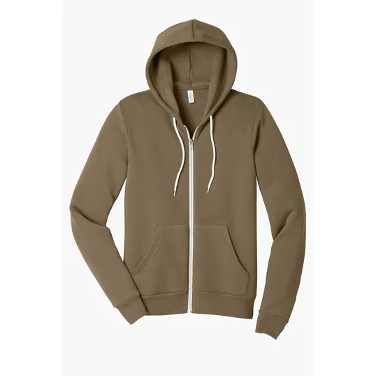 Bella + Canvas Unisex Sponge Fleece Full-Zip Hoodie — view 39