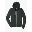 Bella + Canvas Unisex Sponge Fleece Full-Zip Hoodie — view 7