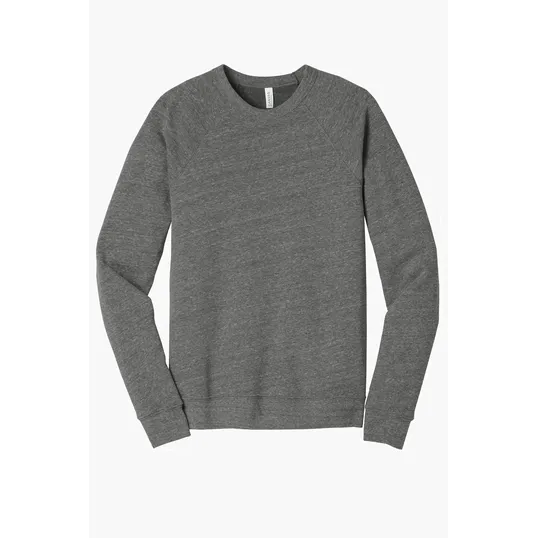 Bella + Canvas Unisex Sponge Fleece Raglan Sweatshirt — view 2