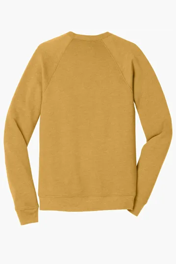 Bella + Canvas Unisex Sponge Fleece Raglan Sweatshirt — view 11