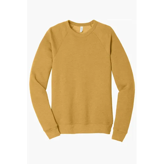 Bella + Canvas Unisex Sponge Fleece Raglan Sweatshirt — view 6