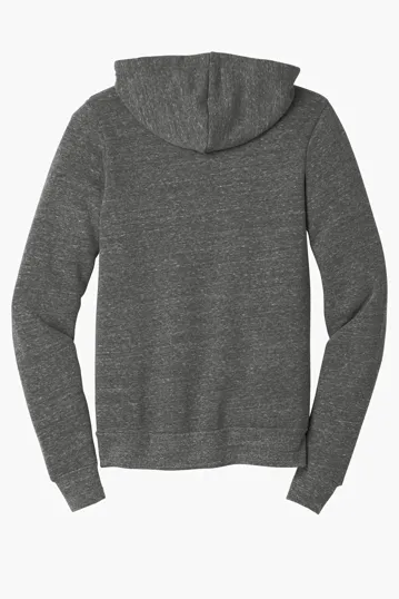 Bella + Canvas Unisex Triblend Sponge Fleece Full-Zip Hoodie — view 7