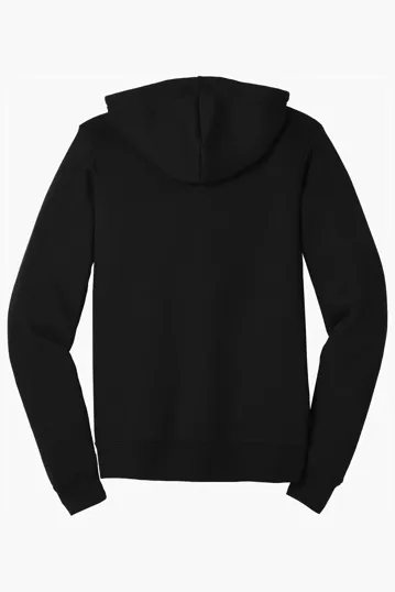 Bella + Canvas Unisex Triblend Sponge Fleece Full-Zip Hoodie — view 9
