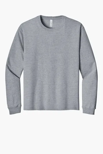 Bella + Canvas Unisex Heavyweight Long Sleeve Tee — view 3