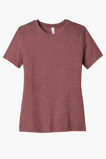 Bella + Canvas Women's Relaxed CVC Tee — view 9