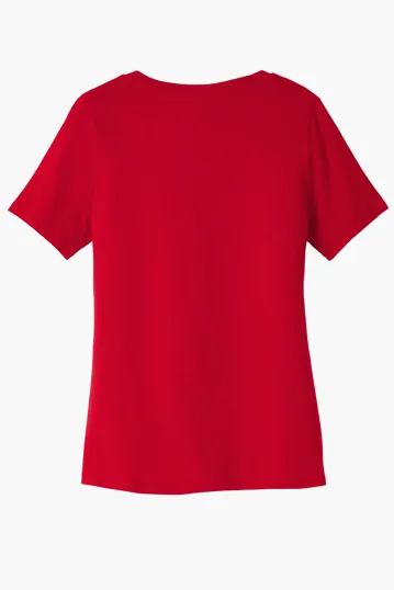 Bella + Canvas Women's Relaxed Jersey V-Neck Tee — view 8