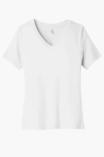 Bella + Canvas Women's Relaxed Jersey V-Neck Tee — view 5