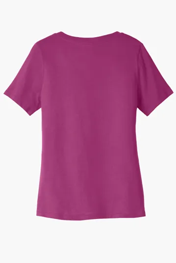 Bella + Canvas Women's Relaxed Jersey V-Neck Tee — view 21