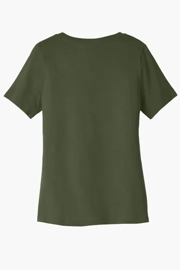 Bella + Canvas Women's Relaxed Jersey V-Neck Tee — view 24