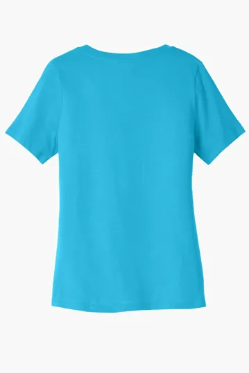 Bella + Canvas Women's Relaxed Jersey V-Neck Tee — view 29
