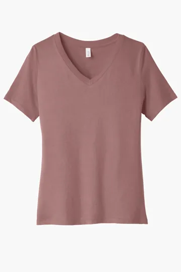 Bella + Canvas Women's Relaxed Jersey V-Neck Tee — view 14