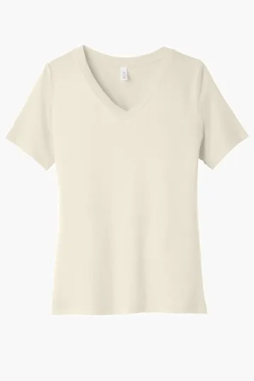 Bella + Canvas Women's Relaxed Jersey V-Neck Tee — view 16