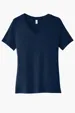 Bella + Canvas Women's Relaxed Jersey V-Neck Tee — view 3