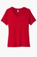 Bella + Canvas Women's Relaxed Jersey V-Neck Tee — view 4